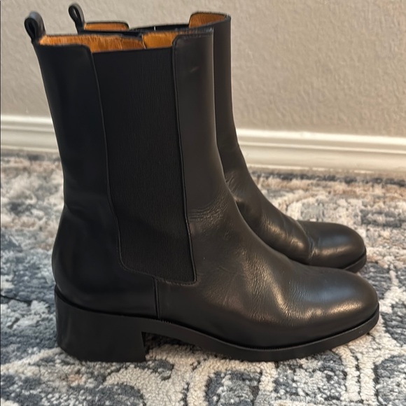 Sezane leather ankle boots - Picture 5 of 7